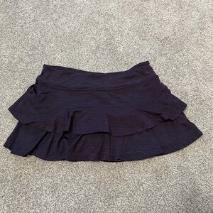 Lija Dark Purple Tennis Skirt